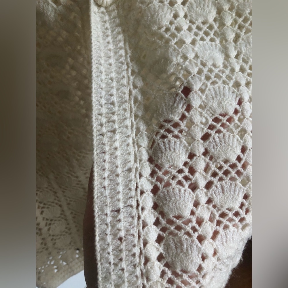 Vintage seashell knit sweater - Picture 4 of 7